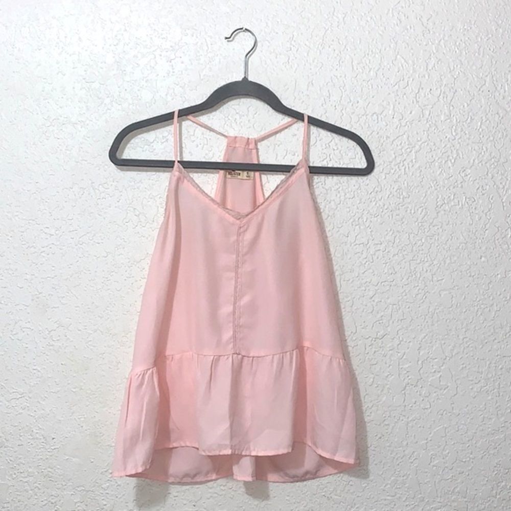 Hollister pink pendulum tank top size small - Picture 1 of 16